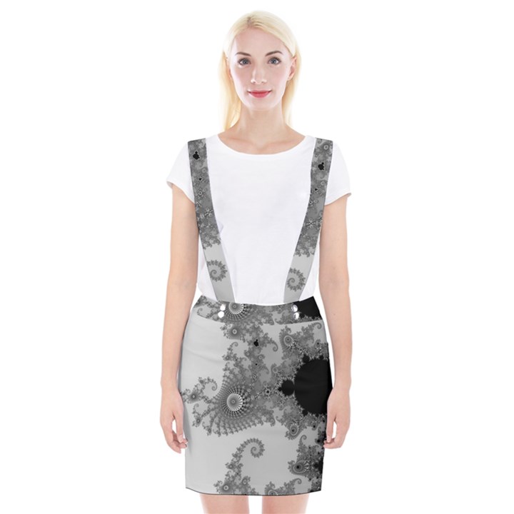 Apple Males Almond Bread Abstract Braces Suspender Skirt