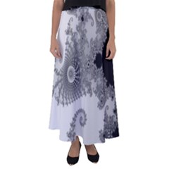 Apple Males Almond Bread Abstract Flared Maxi Skirt by danenraven