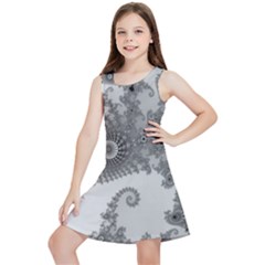 Apple Males Almond Bread Abstract Kids  Lightweight Sleeveless Dress by danenraven