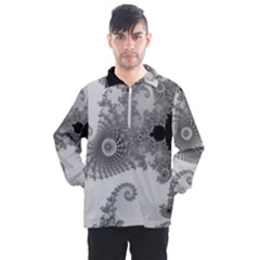 Apple Males Almond Bread Abstract Men s Half Zip Pullover by danenraven