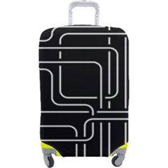 Illustration Circuit Cpu Pcb Electronic Wires Luggage Cover (large) by Wegoenart