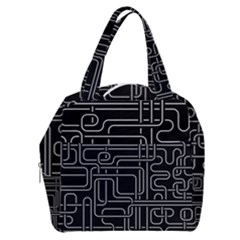 Illustration Circuit Cpu Pcb Electronic Wires Boxy Hand Bag by Wegoenart