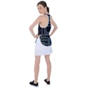 Illustration Circuit Cpu Pcb Electronic Wires Racer Back Mesh Tank Top View2