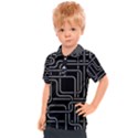 Illustration Circuit Cpu Pcb Electronic Wires Kids  Polo Tee View1