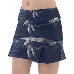 Planet Ball Shaped Universe Science Classic Tennis Skirt by Wegoenart