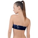 Planet Ball Shaped Universe Science Classic Bandeau Bikini Top  View2