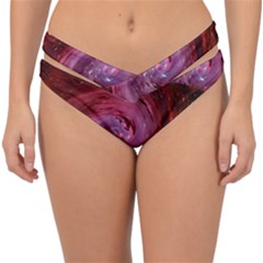 Galaxy Fog Kosmus Universe Double Strap Halter Bikini Bottom by Wegoenart