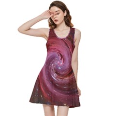 Galaxy Fog Kosmus Universe Inside Out Racerback Dress by Wegoenart