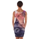 Mountain Cosmos Universe Nature Wrap Front Bodycon Dress View2