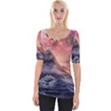 Mountain Cosmos Universe Nature Wide Neckline Tee View1