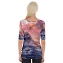 Mountain Cosmos Universe Nature Wide Neckline Tee View2