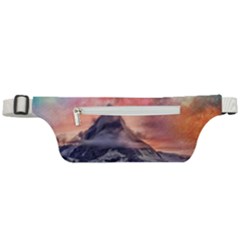 Mountain Cosmos Universe Nature Active Waist Bag by Wegoenart