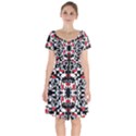 A-new-light Short Sleeve Bardot Dress View1