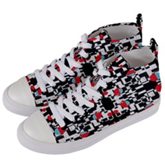 A-new-light Women s Mid-top Canvas Sneakers by DECOMARKLLC