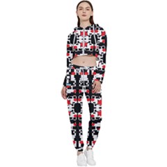 A-new-light Cropped Zip Up Lounge Set