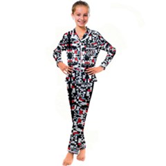 A-new-light Kid s Satin Long Sleeve Pajamas Set by DECOMARKLLC