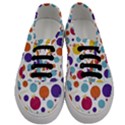 Background Polka Dot Men s Classic Low Top Sneakers View1