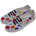 Background Polka Dot Men s Classic Low Top Sneakers View2