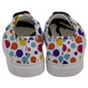 Background Polka Dot Men s Classic Low Top Sneakers View4