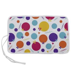 Background Polka Dot Pen Storage Case (m) by Ravend