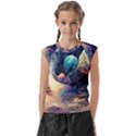 Quantum Physics Dreaming Lucid Kids  Raglan Cap Sleeve Tee View1