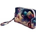 Quantum Physics Dreaming Lucid Wristlet Pouch Bag (Small) View1