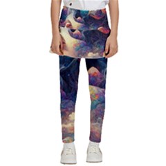 Quantum Physics Dreaming Lucid Kids  Skirted Pants by Ravend