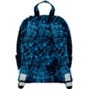 Network Circuit Board Trace Zip Up Backpack View3