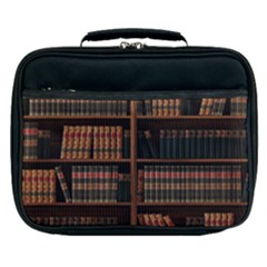 Book Bookshelf Bookcase Library Lunch Bag by Ravend