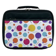 Background Polka Dot Lunch Bag