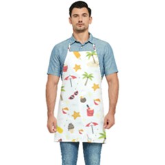 Summer Backgroundnature Beach Kitchen Apron