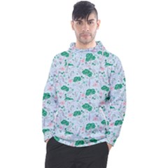 Flower Pattern Wallpaper Seamless Men s Pullover Hoodie by Ravend