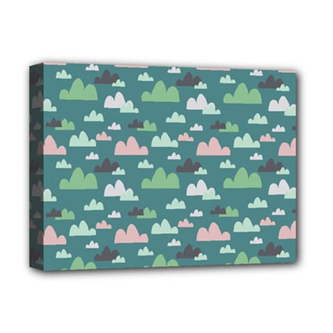 Llama Clouds  Deluxe Canvas 16  X 12  (stretched)  by ConteMonfrey