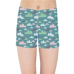 Llama Clouds  Kids  Sports Shorts by ConteMonfrey