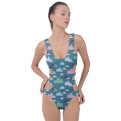 Llama Clouds  Side Cut Out Swimsuit by ConteMonfrey