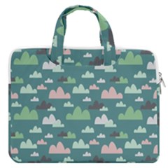 Llama Clouds  Macbook Pro 13  Double Pocket Laptop Bag by ConteMonfrey