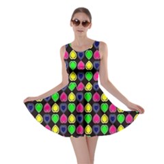 Colorful Mini Hearts Skater Dress by ConteMonfrey