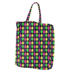 Colorful Mini Hearts Giant Grocery Tote by ConteMonfrey