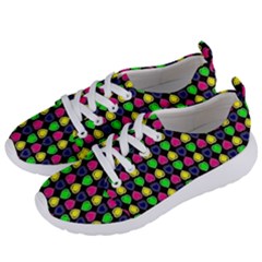 Colorful Mini Hearts Women s Lightweight Sports Shoes by ConteMonfrey