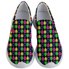 Colorful Mini Hearts Women s Lightweight Slip Ons by ConteMonfrey