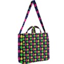 Colorful Mini Hearts Square Shoulder Tote Bag View2