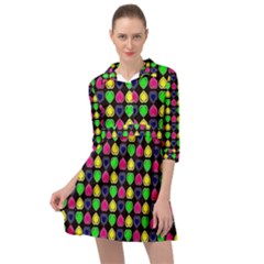 Colorful Mini Hearts Mini Skater Shirt Dress by ConteMonfrey