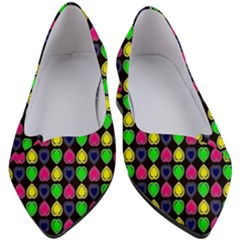 Colorful Mini Hearts Women s Block Heels  by ConteMonfrey