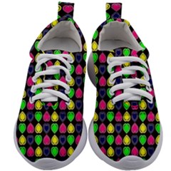 Colorful Mini Hearts Kids Athletic Shoes by ConteMonfrey