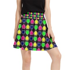 Colorful Mini Hearts Waistband Skirt by ConteMonfrey