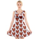 Little Hearts V-Neck Sleeveless Dress View1