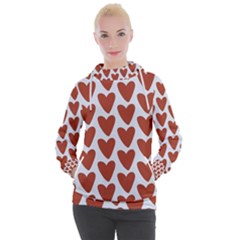 Little Hearts Women s Hooded Pullover by ConteMonfrey