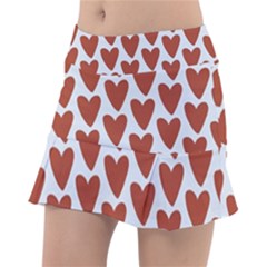 Little Hearts Classic Tennis Skirt by ConteMonfrey