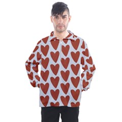 Little Hearts Men s Half Zip Pullover