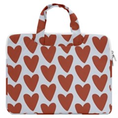 Little Hearts Macbook Pro 13  Double Pocket Laptop Bag by ConteMonfrey